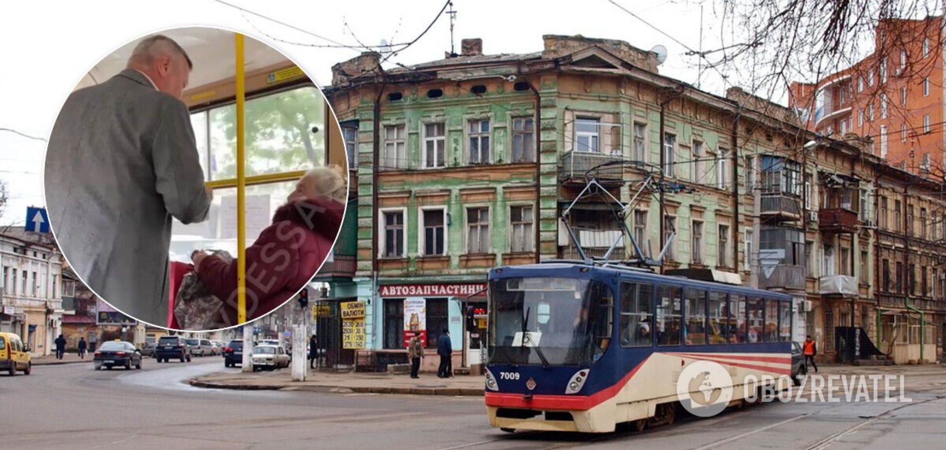 В Одесі стався мовний скандал у трамваї