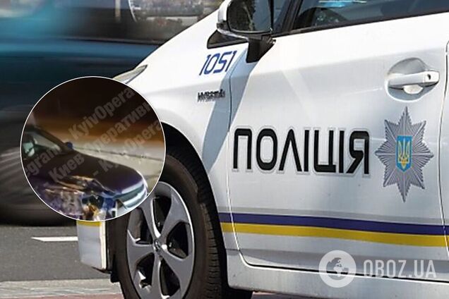 В Киеве на столичном шоссе произошло ДТП