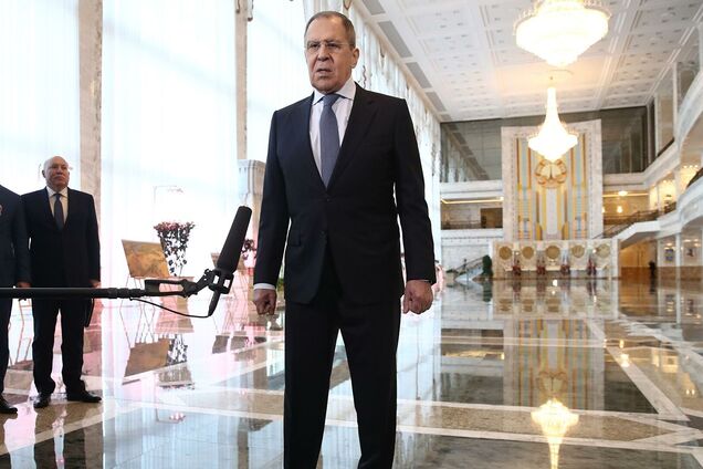 Российский министр иностранных дел Сергей Лавров встретился в Минске с Александром Лукашенко