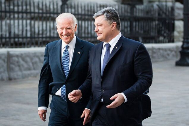 Порошенко и Байден