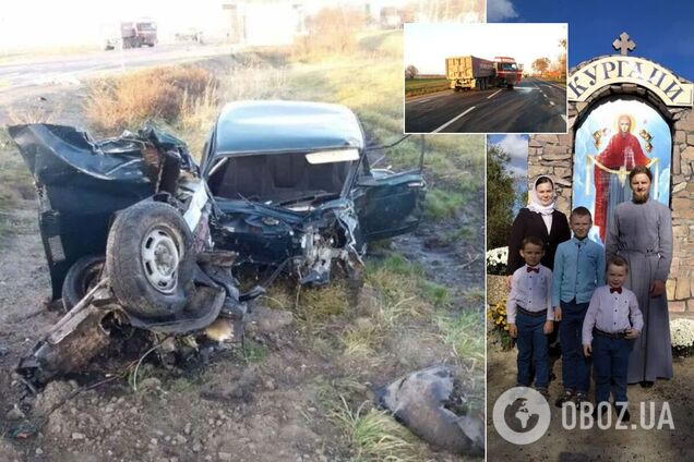 На Ривненщине в ДТП с фурой разбилась семья священника: подробности трагедии