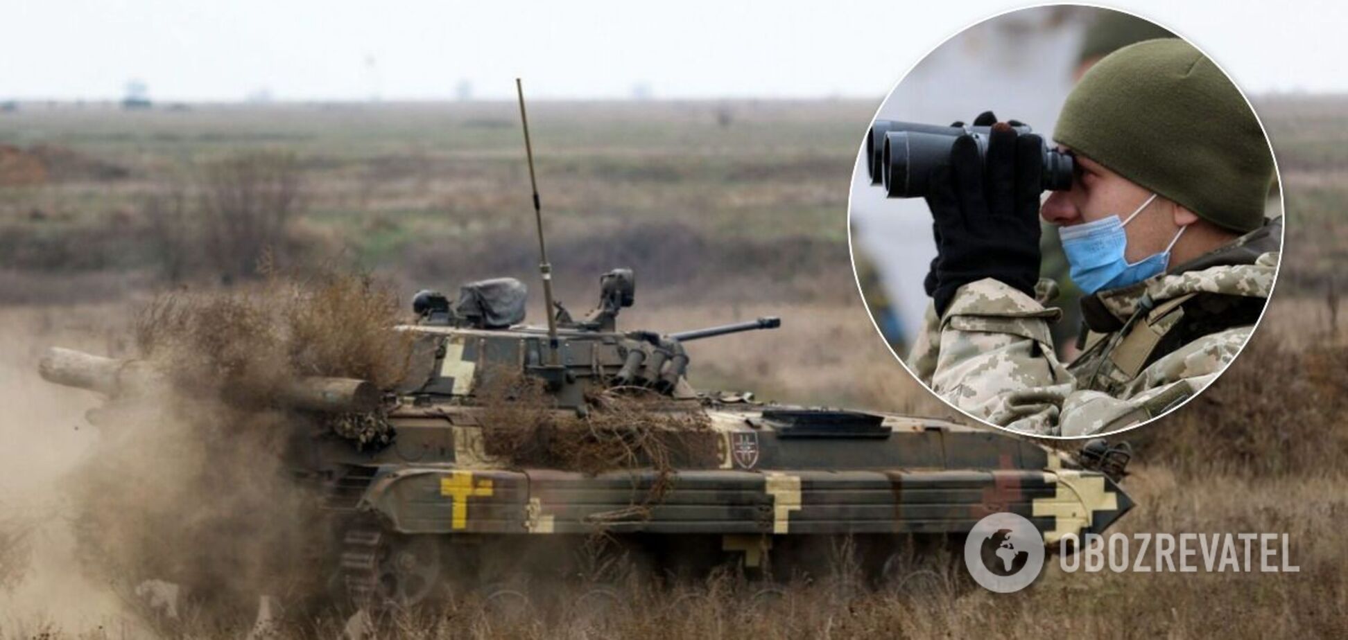 Проходят масштабные тактические учения с боевой стрельбой