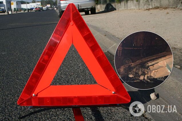 У Кам'янець-Подільському авто влетіло на терасу кафе і перевернулося, є жертви. Фото і відео 18+