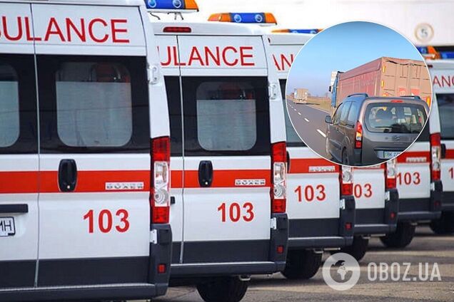 Машину швидкої, яка поспішала на ДТП, підрізали