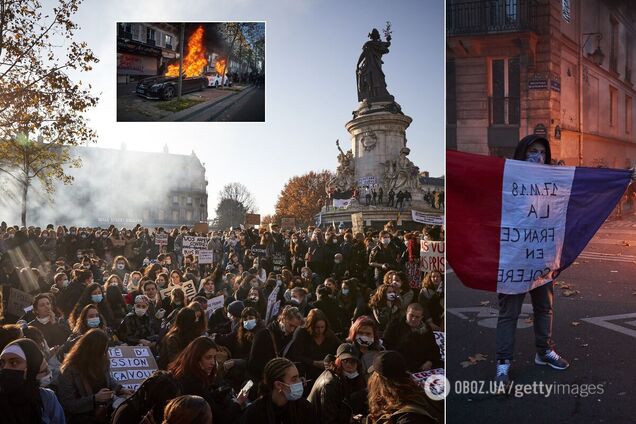 В протесте приняли участие более 46 тысяч французов