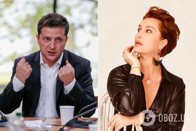 Егорова эмоционально обратилась к Зеленскому