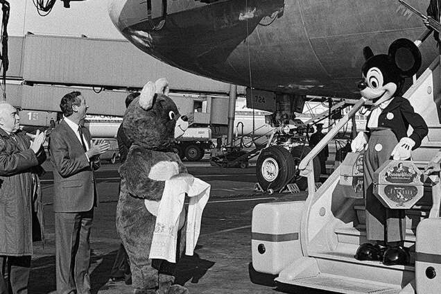 Микки-Маус впервые официально посетил СССР в 80-х