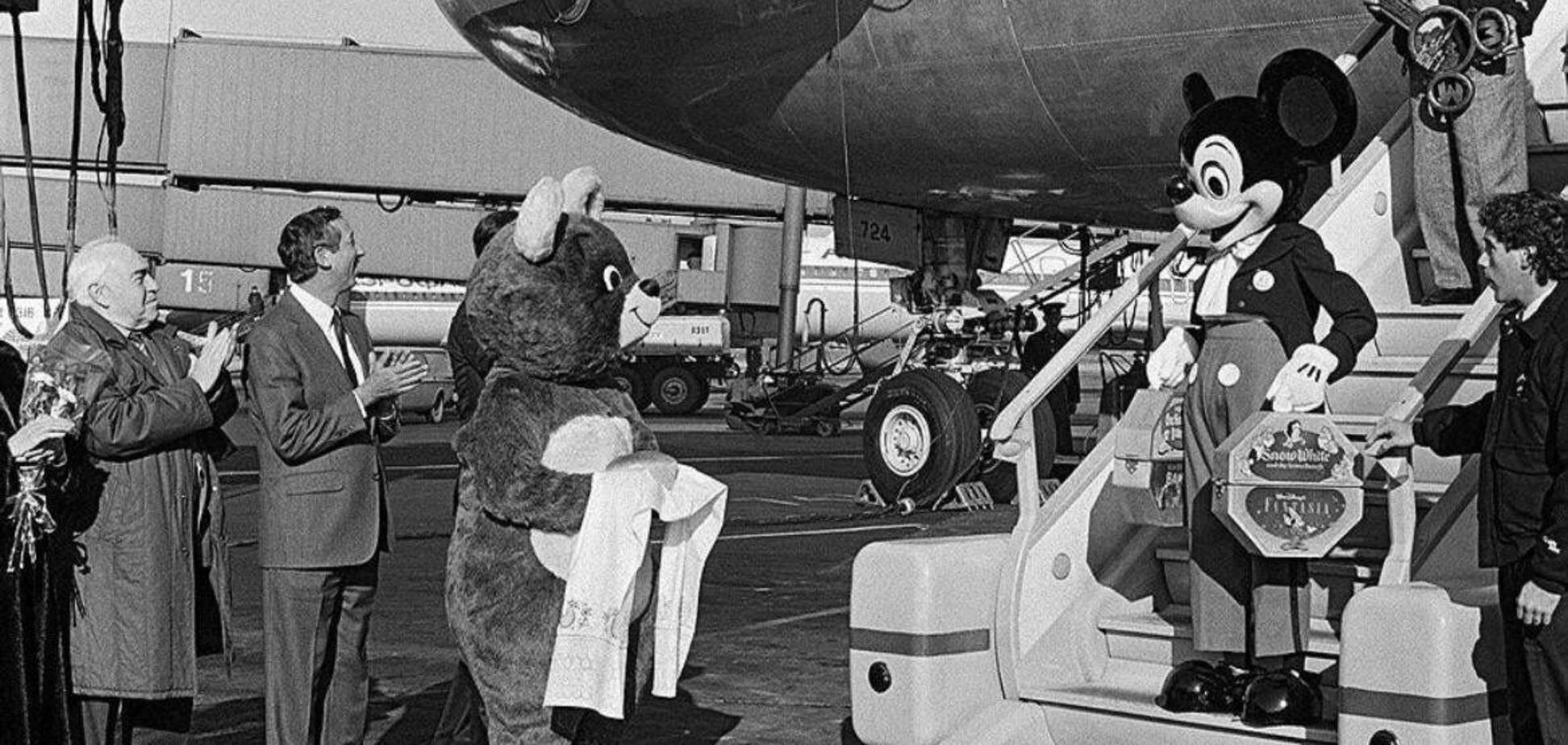 Микки-Маус впервые официально посетил СССР в 80-х