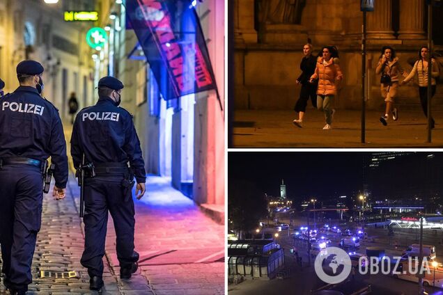 У Відні відбулася масштабна атака з вибухом і стріляниною