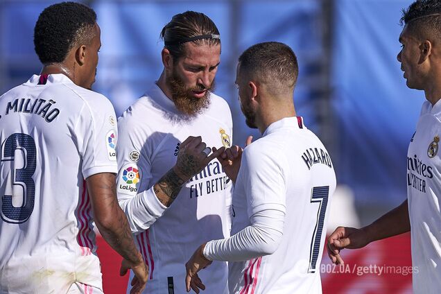 Серхіо Рамос та Еден Азар