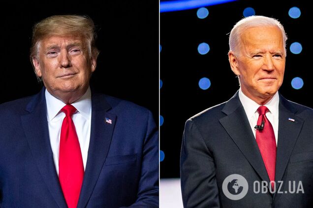 Дональд Трамп и Джо Байден