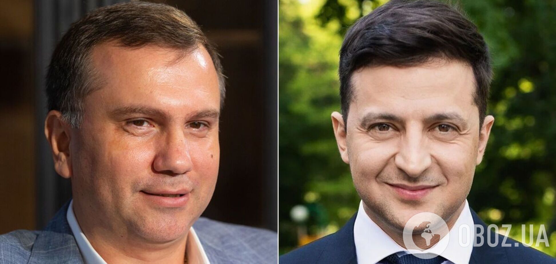 Павло Вовк і Володимир Зеленський