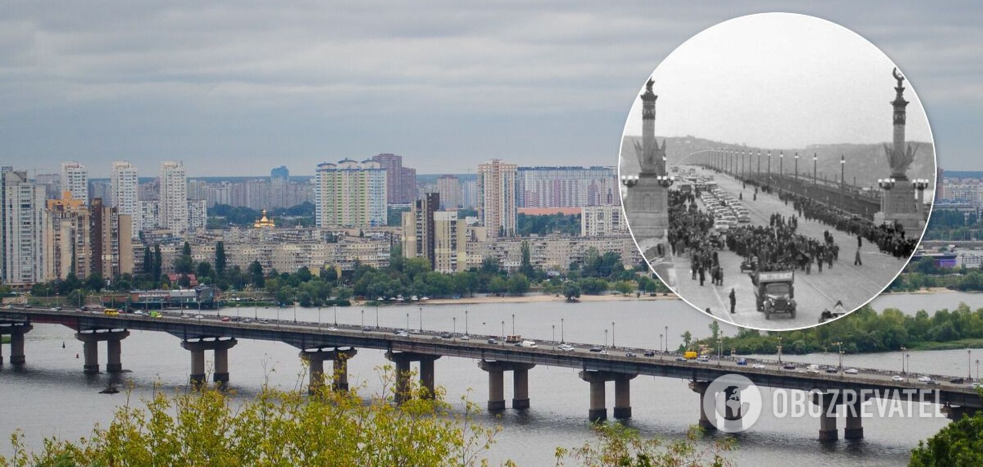 Движение по мосту Патона открыли 5 ноября 1953 года