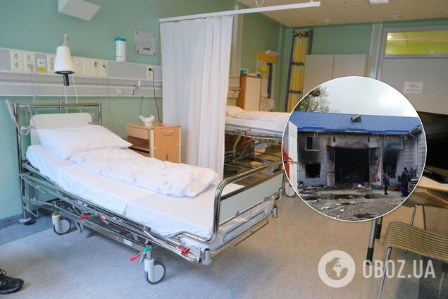 После взрыва пострадавших доставили в больницу