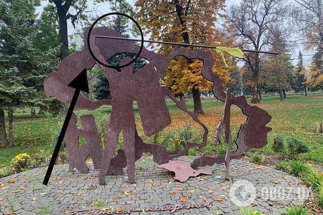 Поліція встановлює особи причетних до вандалізму