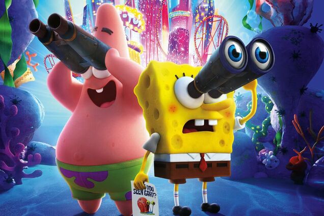 Кадр з мультфільму 'Губка Боб: втеча Губки'