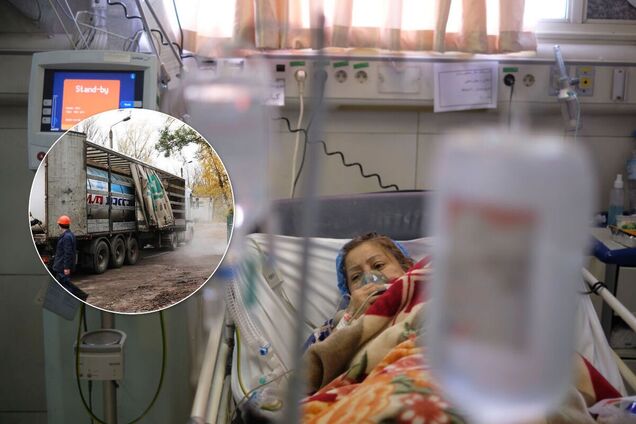 'Кількість хворих – божевільна': у Харкові пацієнти з COVID-19 шикуються в черги за киснем