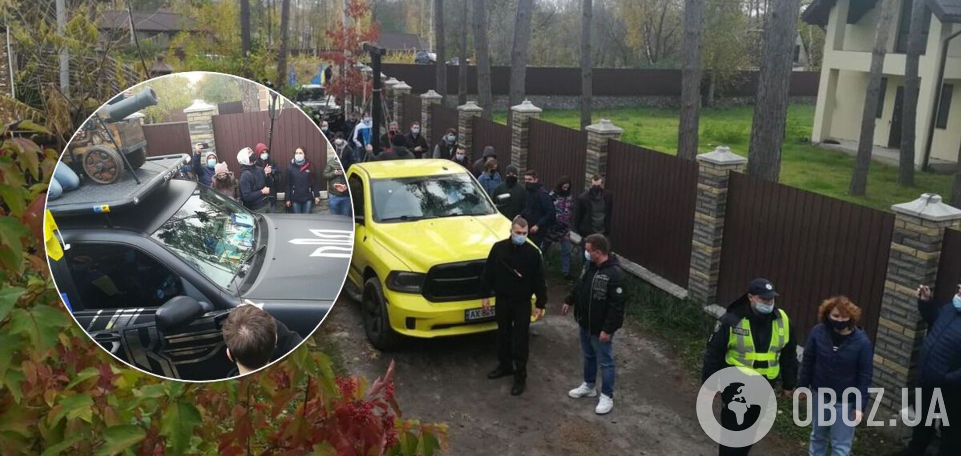 Автопробег организовали Центр противодействия коррупции и Автомайдан