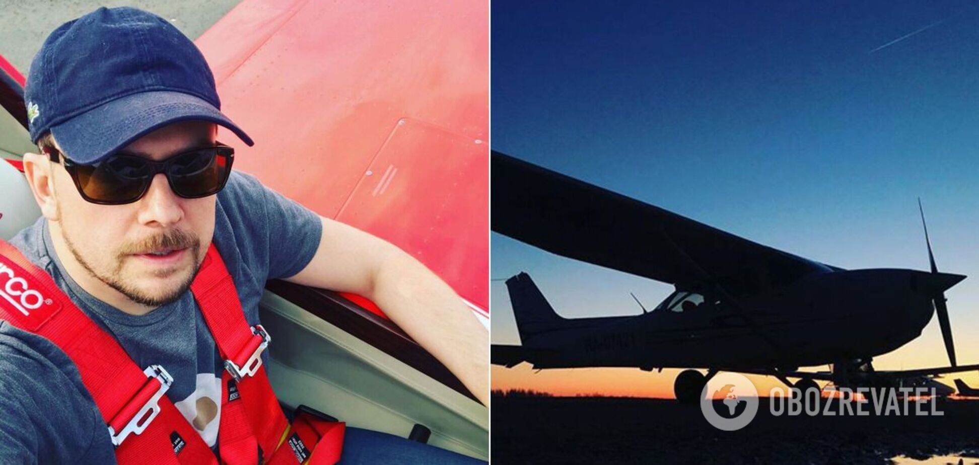 Александр Колтовой разбился на самолете
