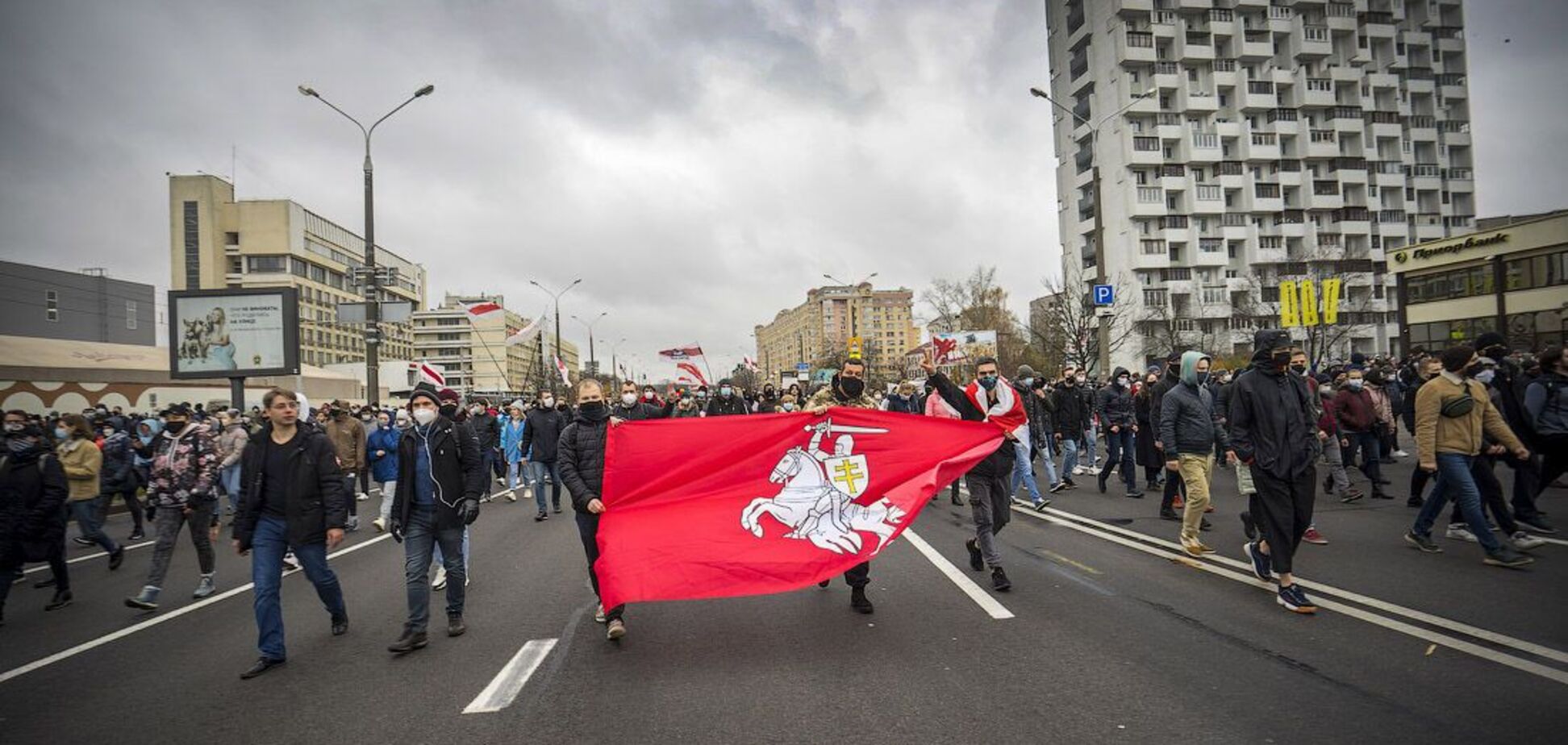 Минск. Марш тысячи арестов