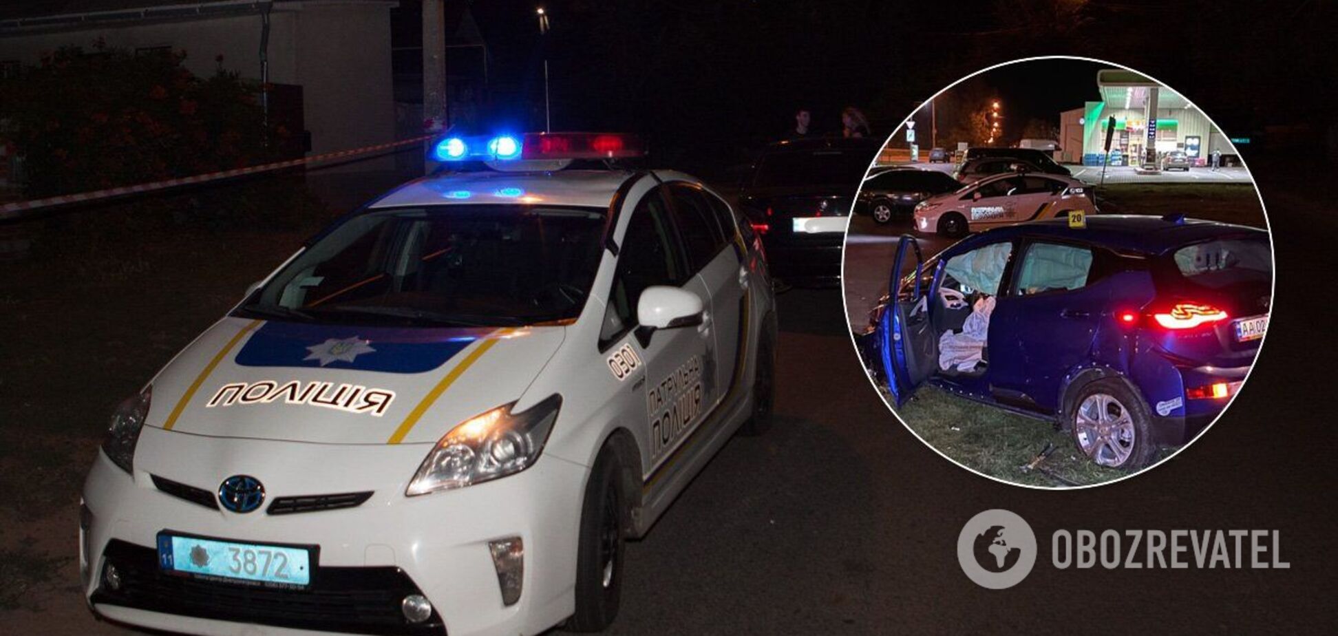 В Киеве автомобиль сбил женщину