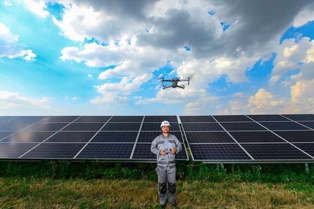 ДТЕК ВДЕ почали перевірку сонячних електростанцій інноваційними розумними дронами