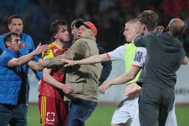 Драка в чемпионате России