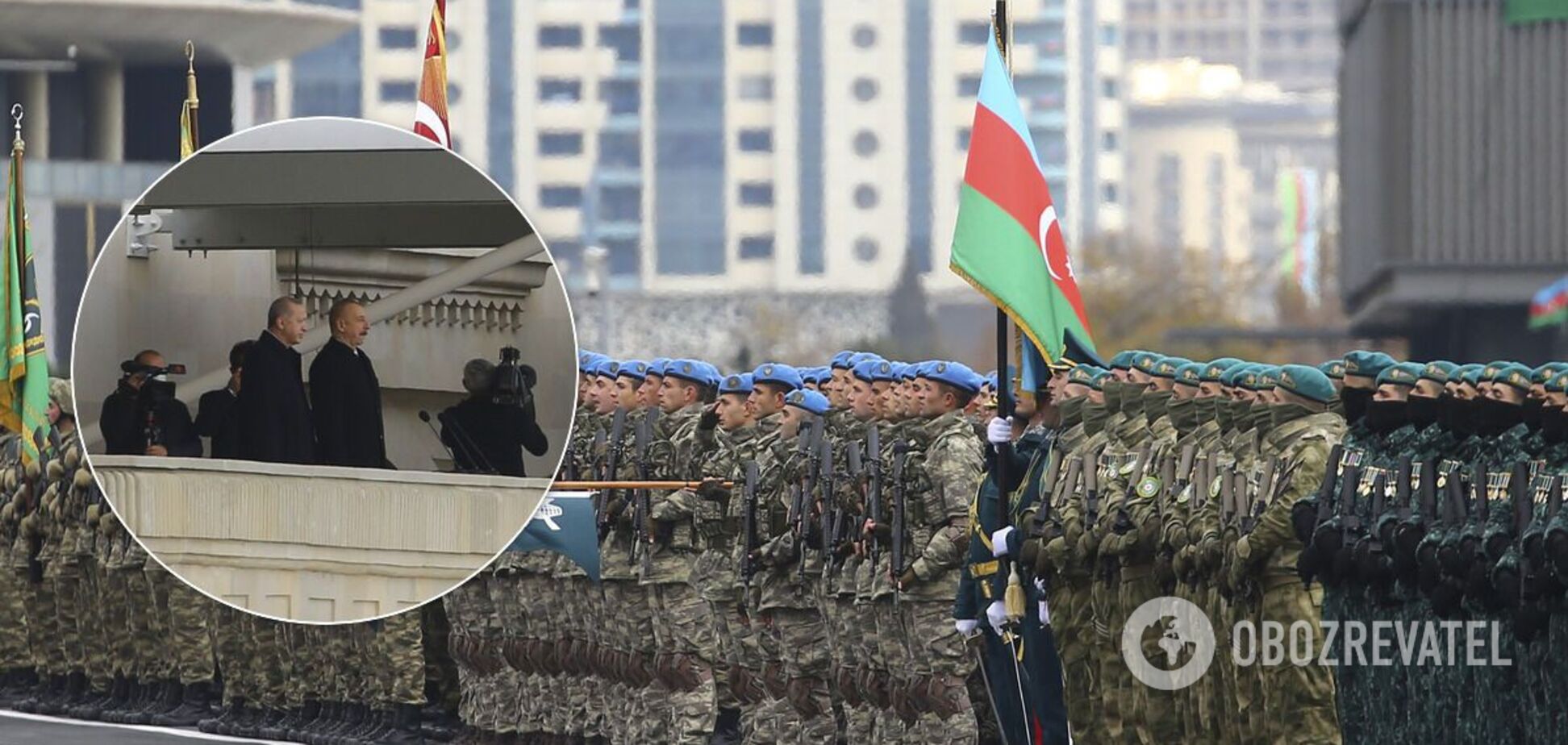 У Баку пройшов парад перемоги