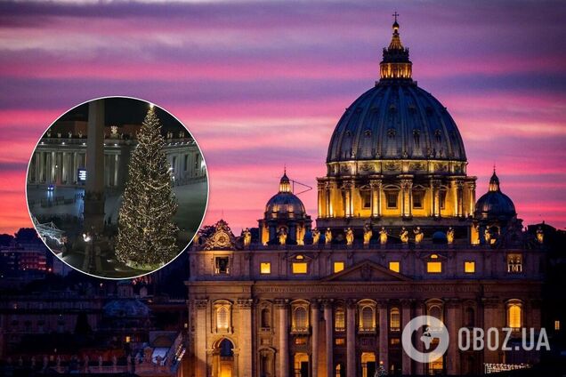 У Ватикані засяяла головна різдвяна ялинка. Фото та відео