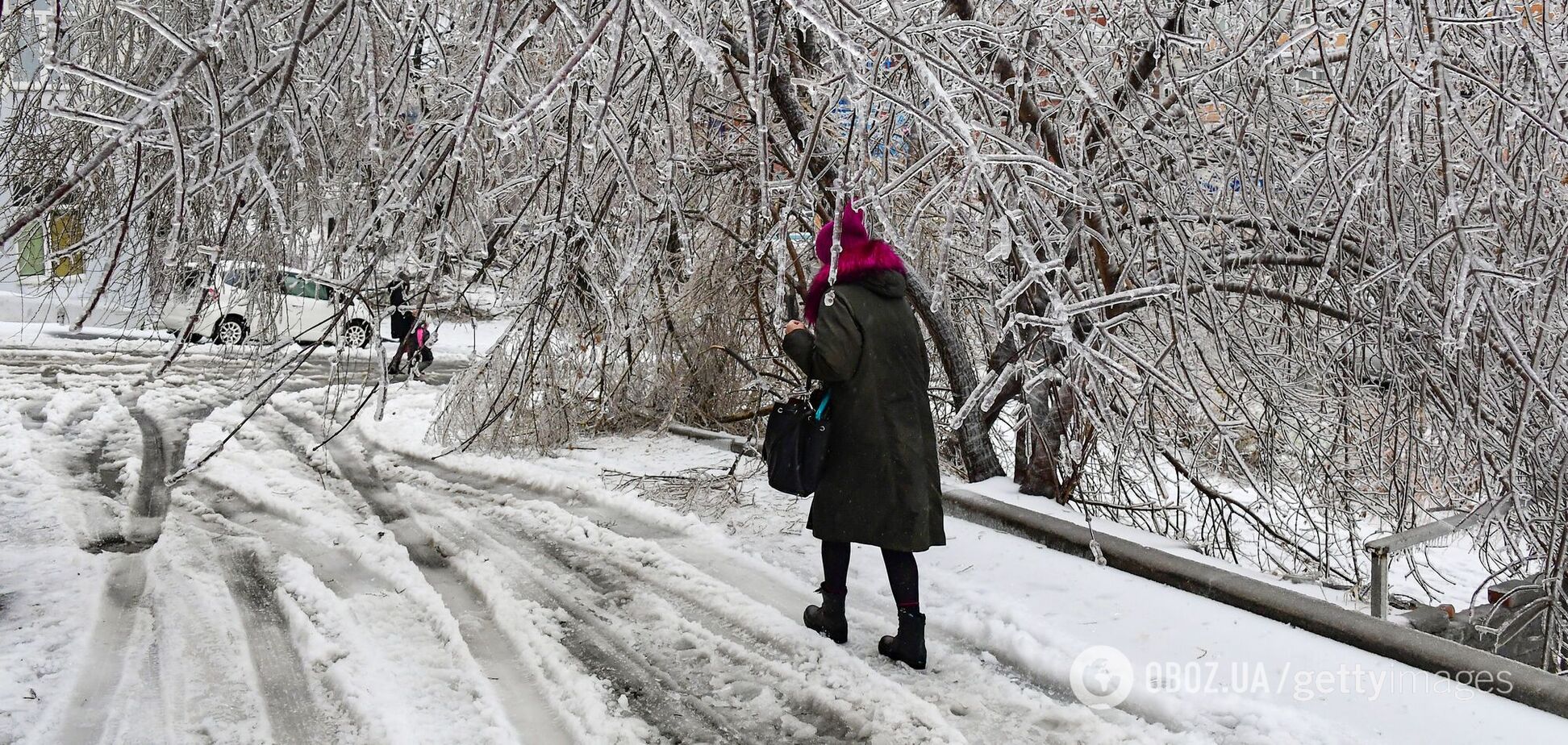 Сніг і дощі скували Україну: рятувальники оголосили I рівень небезпеки
