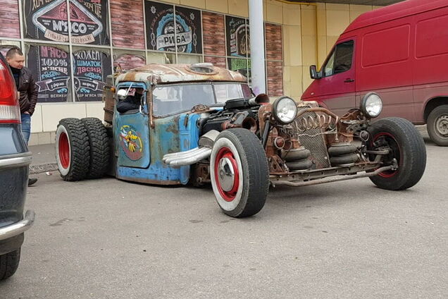 Український умілець створив класичний американський rat-rod