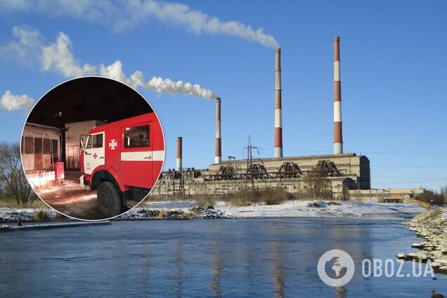 Произошло повышение температуры на электростанции