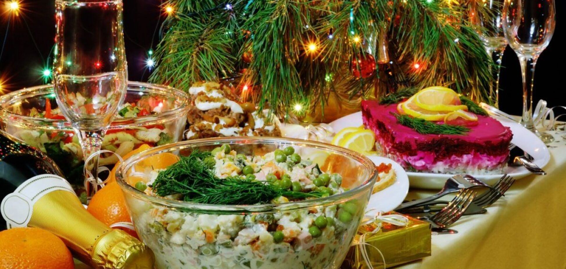 Стало известно, во сколько обойдется украинцам новогодний стол