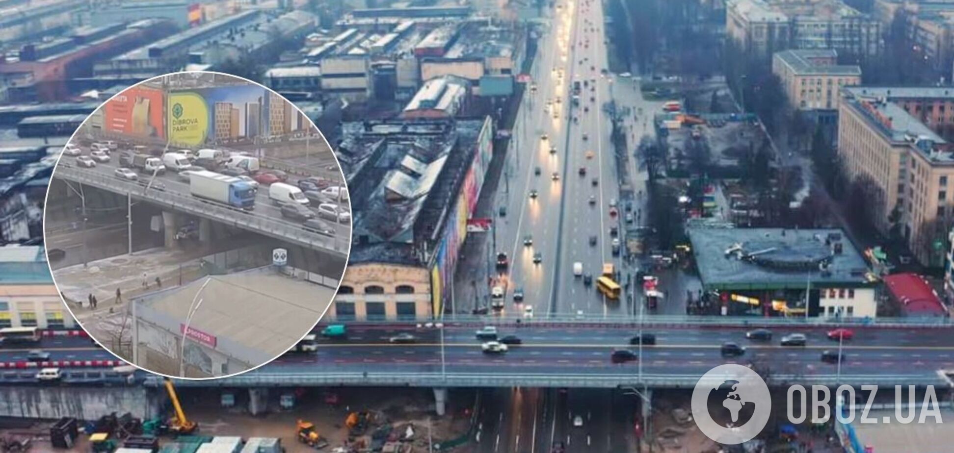 Момент падения зафиксировали камеры