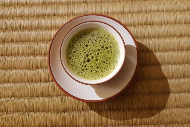 Японский чай матча содержит особый вид антиоксидантов – катехины