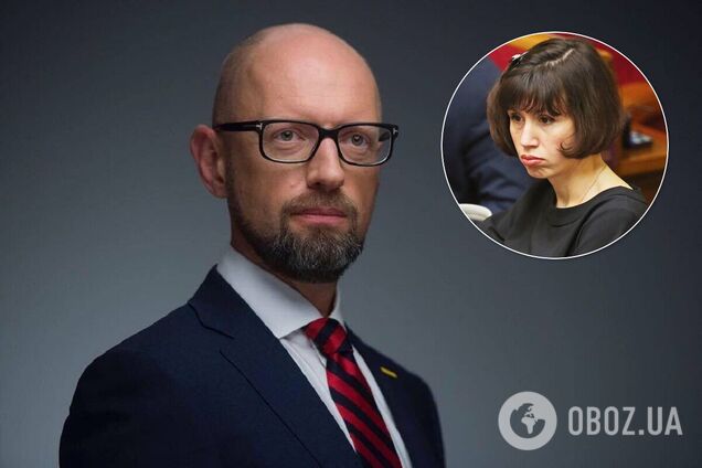 Арсений Яценюк и Татьяна Черновол
