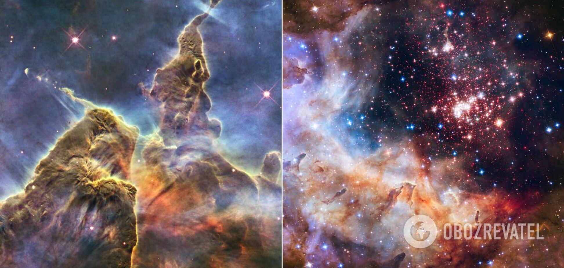 NASA опублікувало 30 неймовірних фото космосу з телескопа Хаббл