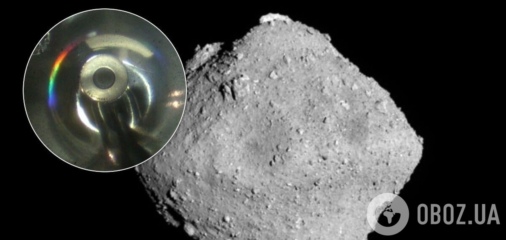 На Землю впервые попало много материала с астероида. Фото