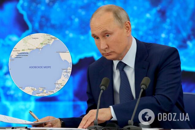 Путин заявил о больших запасах пресной воды под Азовским морем