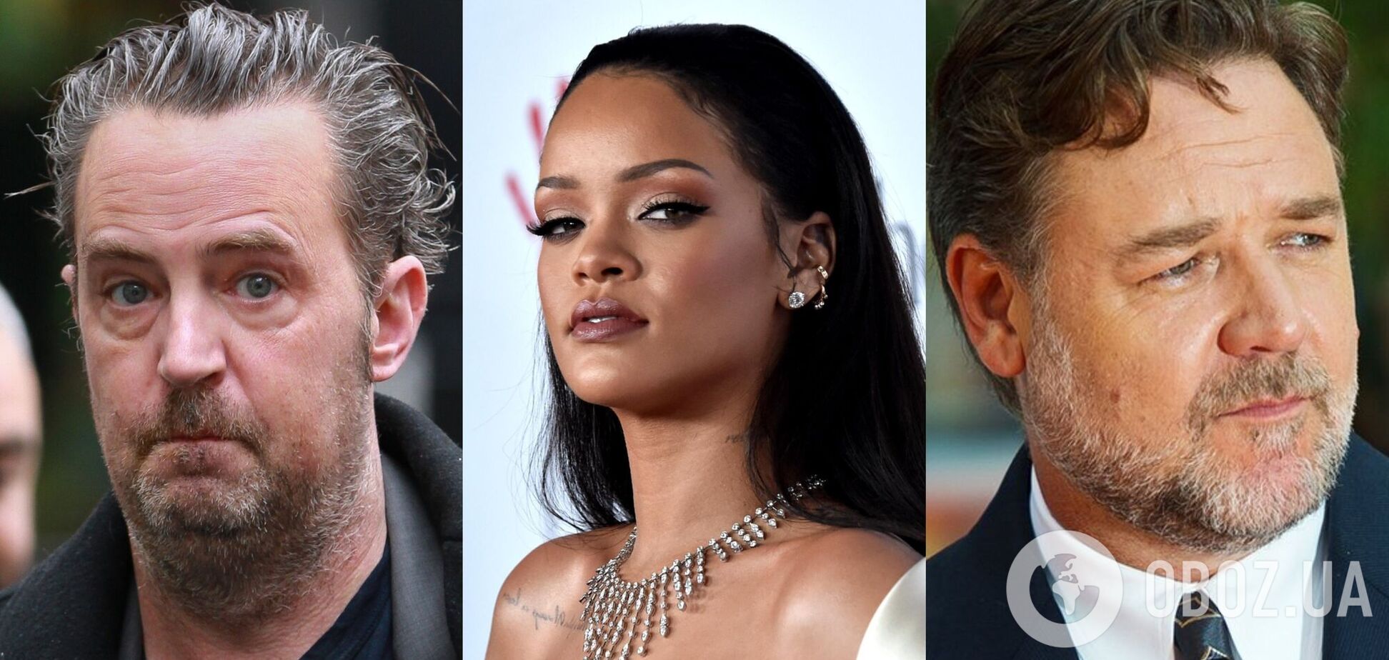 Мэтью Пэрри, Рианна, Рассел Кроу располнели до неузнаваемости