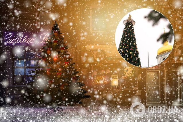 В Киеве к празднику будет три новогодние елки