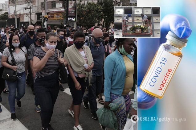 В Бразилии будут наказывать за отказ от прививки против COVID-19