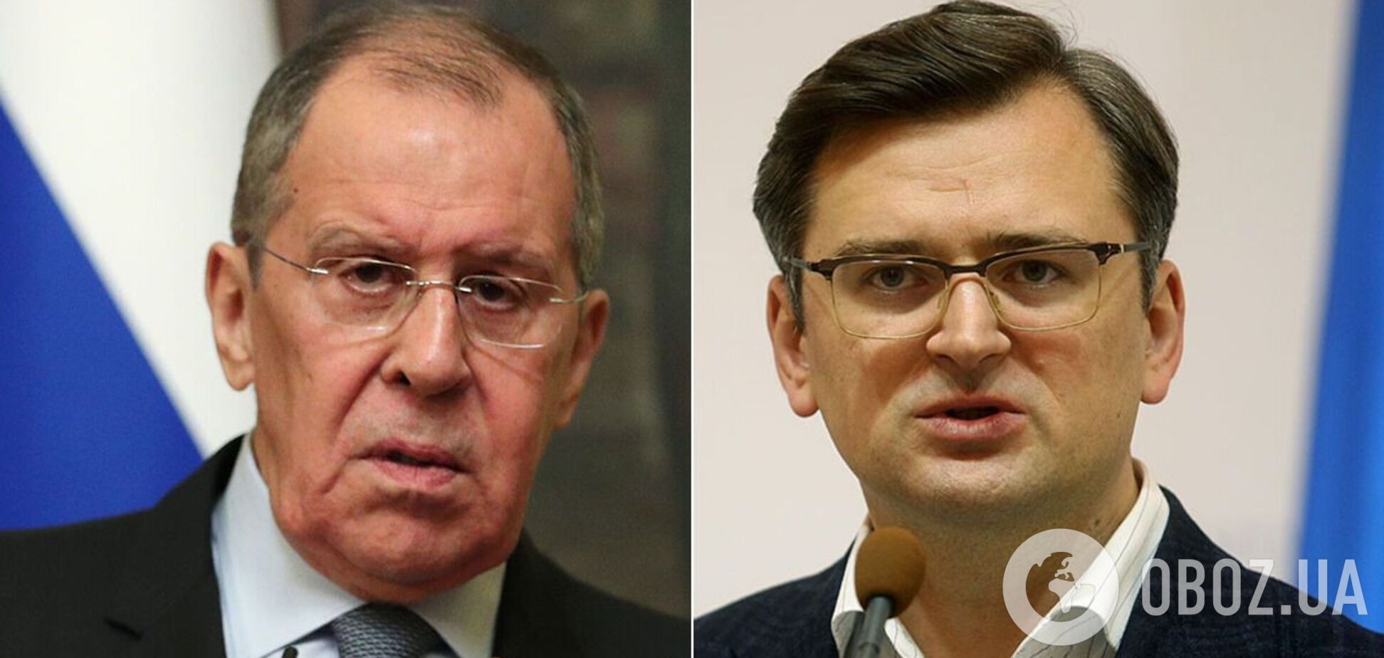 Дмитрий Кулеба и Сергей Лавров