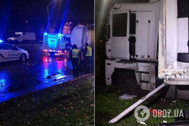 ДТП з фурою і бензовозом у Києві