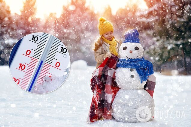 Погода в декабре в Украине