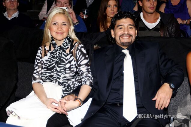 Диего Марадона и Вероника Охедо