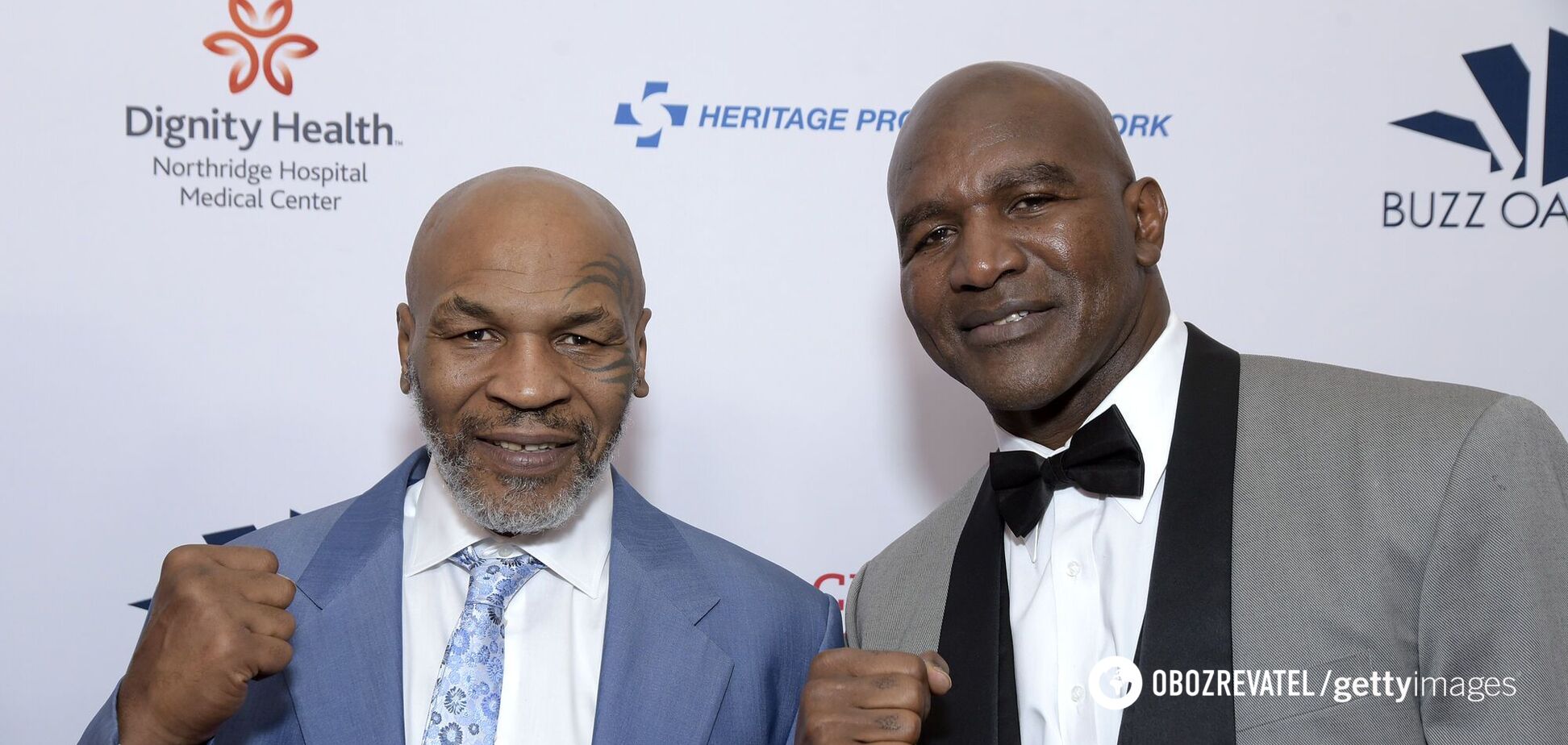 Майк Тайсон и Эвандер Холифилд