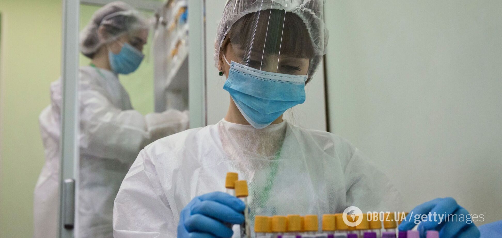 Тестирование на коронавирус в Украине