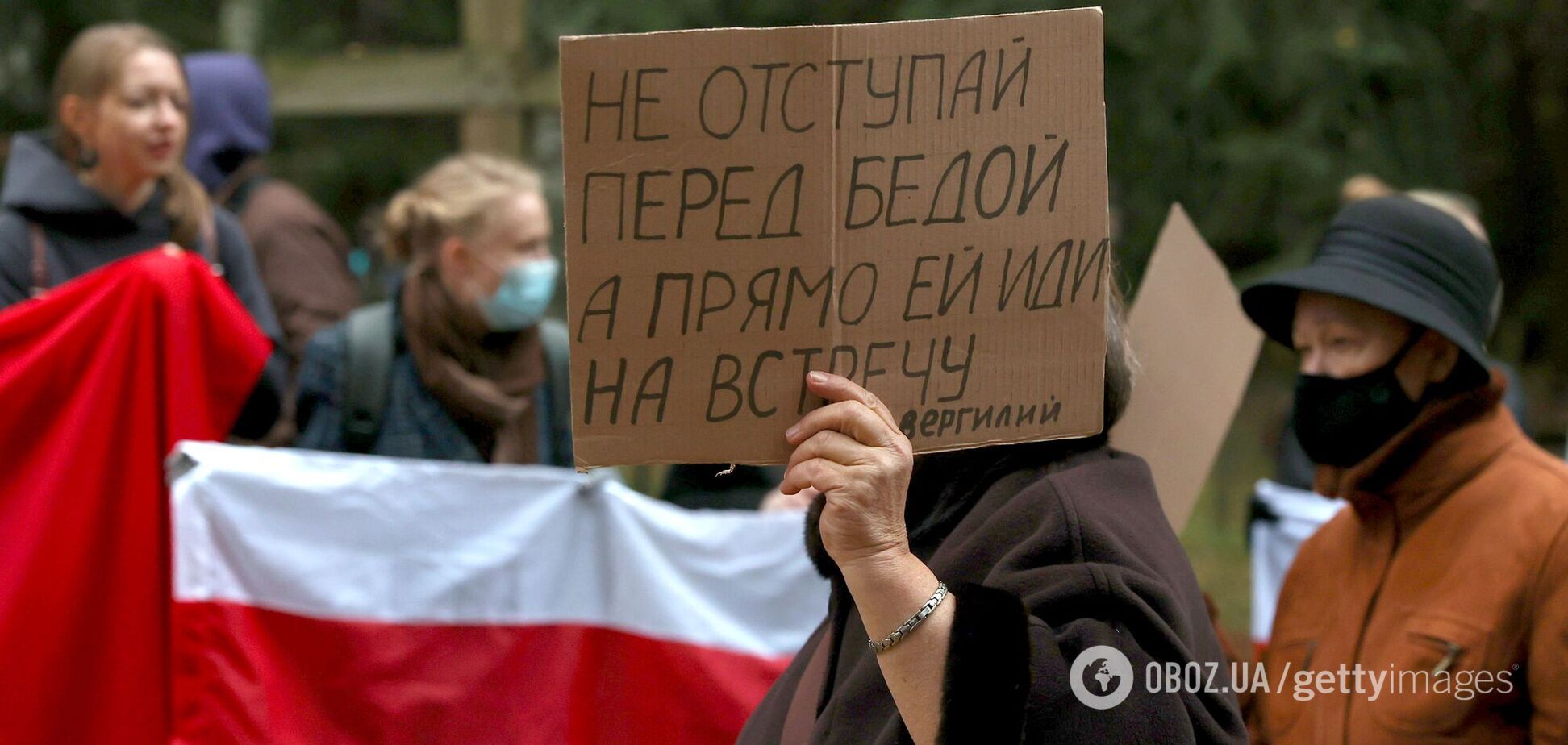 На марше в Беларуси произошли задержания