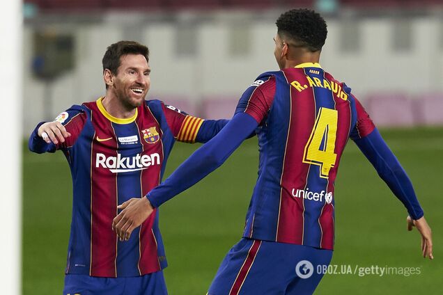 Месси и Араухо